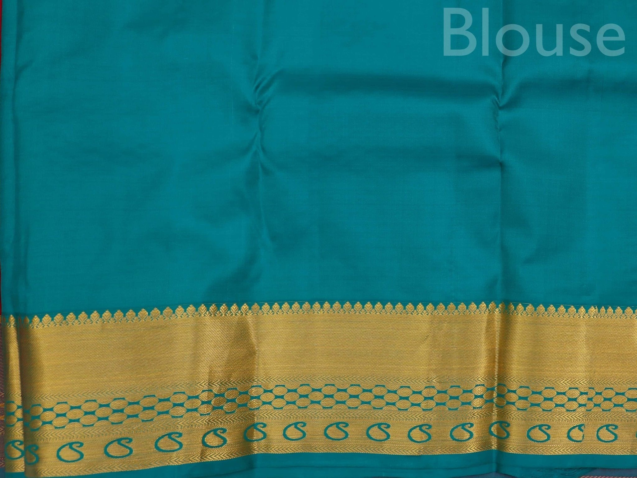 Kanchipuram Silk Magenta 100% Pure Silk - Manoranjitham Weaves - Handloom Store