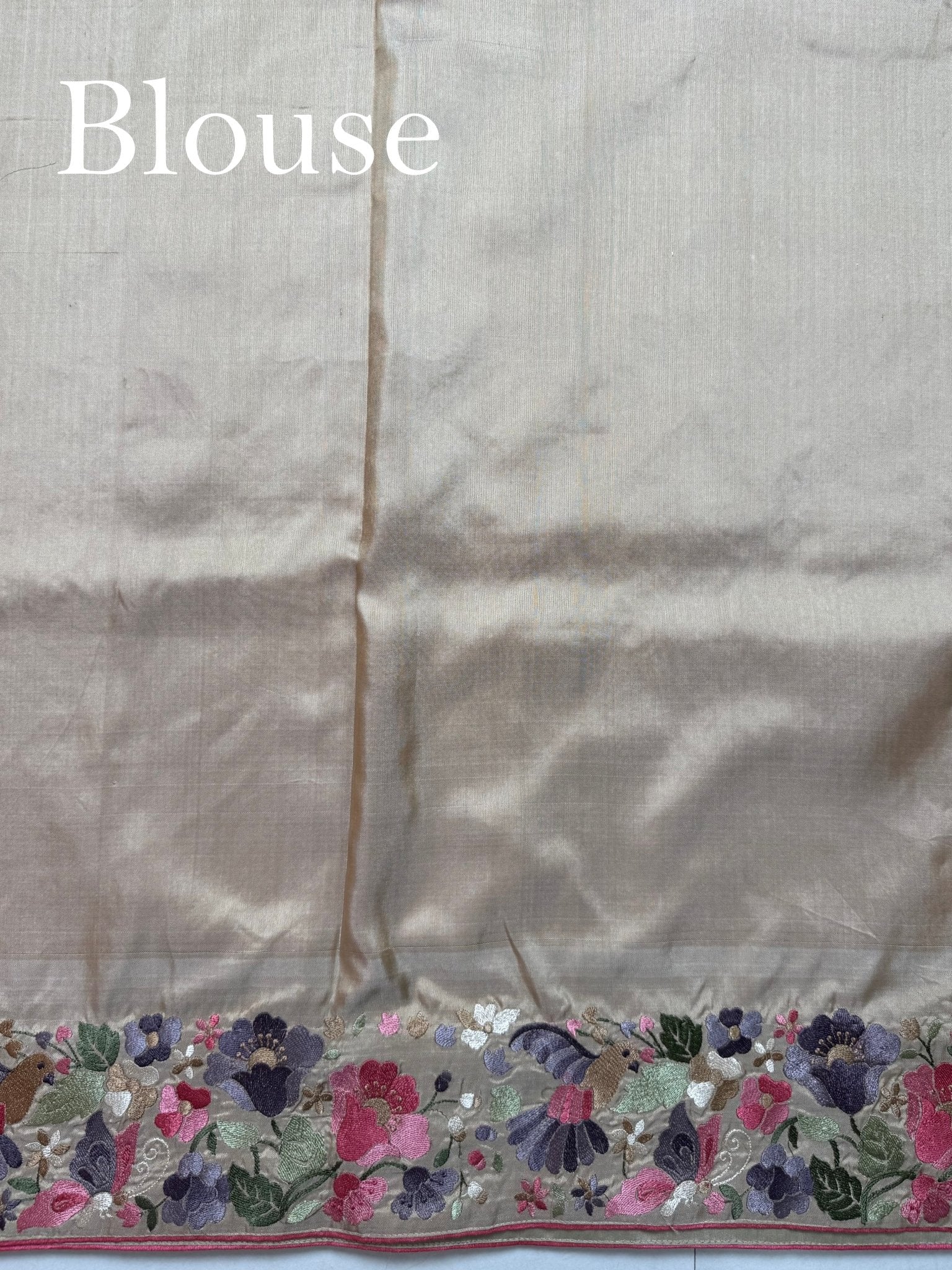 Gadwal Silk Yellow 100% Pure Silk - Manoranjitham Weaves - Handloom Store