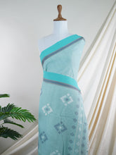 Cotton Blue 100% Pure Cotton - Manoranjitham Weaves - Handloom Store