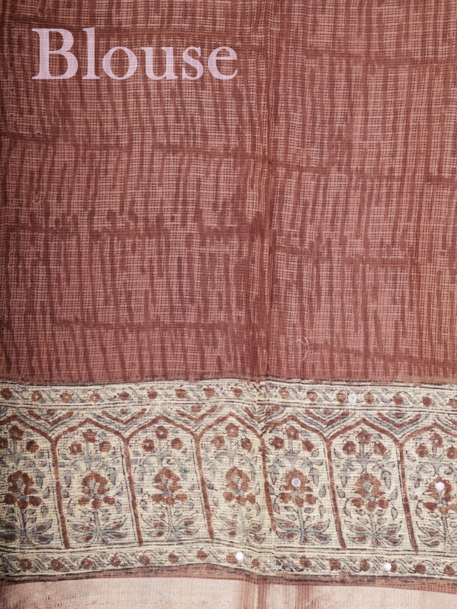 Kota Cream Kota - Manoranjitham Weaves - Handloom Store