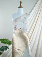 Tissue Silver 100% Pure Tissue - Manoranjitham Weaves - Handloom Store