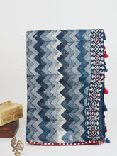 Cotton Blue Cotton - Manoranjitham Weaves - Handloom Store