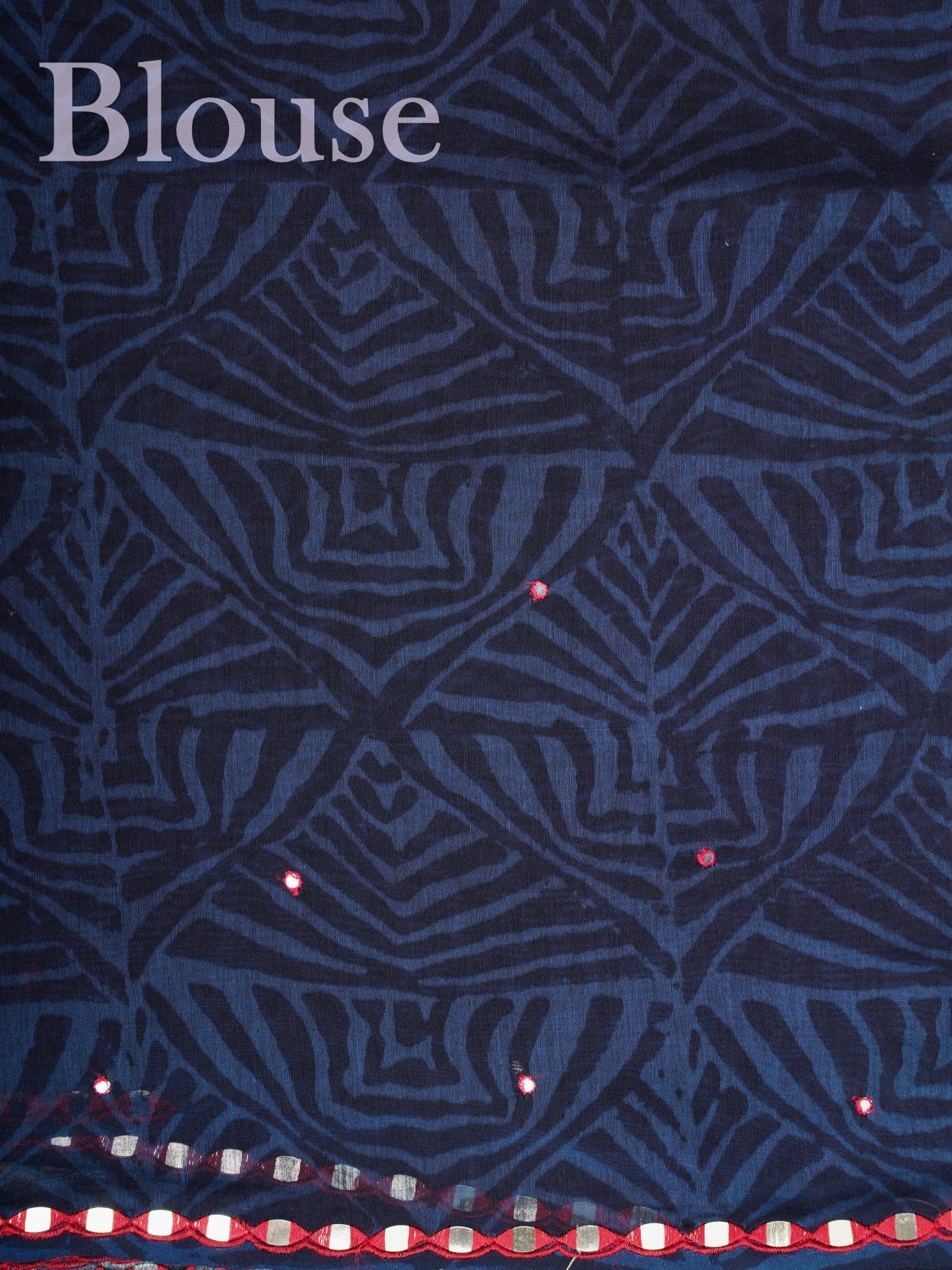 Cotton Blue Cotton - Manoranjitham Weaves - Handloom Store