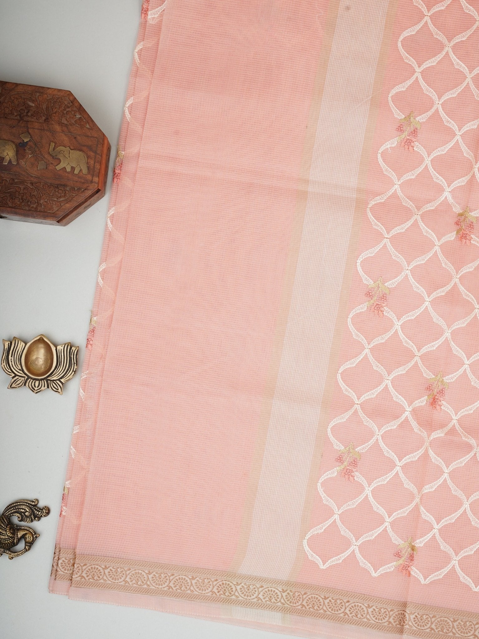 Kota Pink Kota - Manoranjitham Weaves - Handloom Store