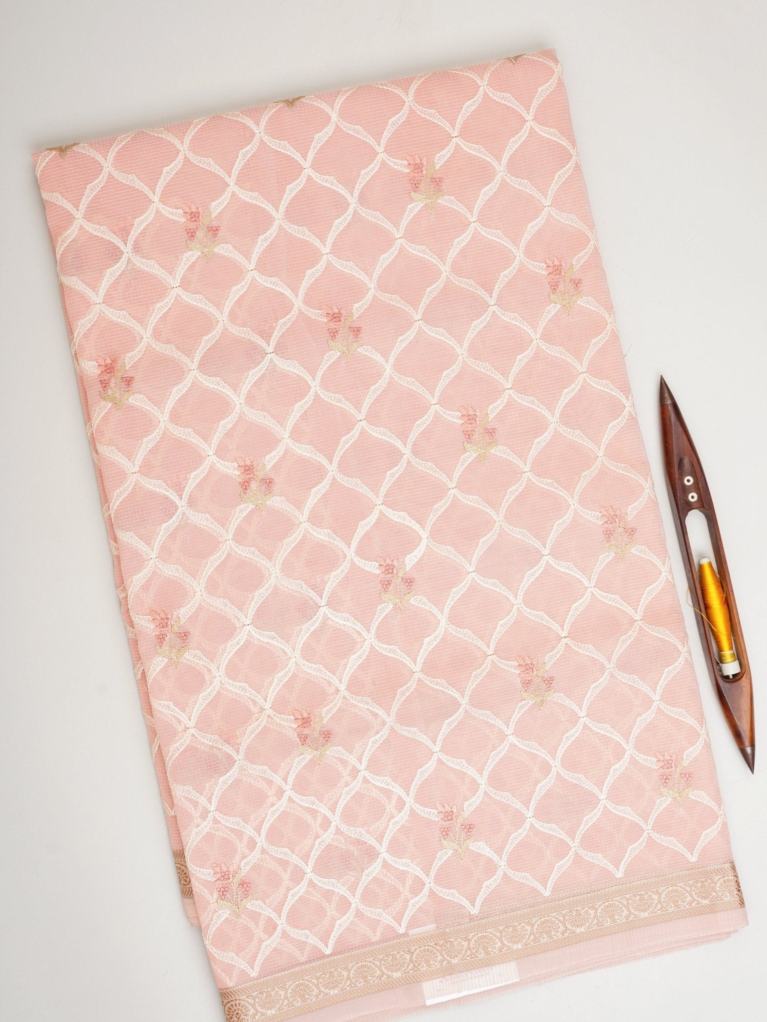 Kota Pink Kota - Manoranjitham Weaves - Handloom Store