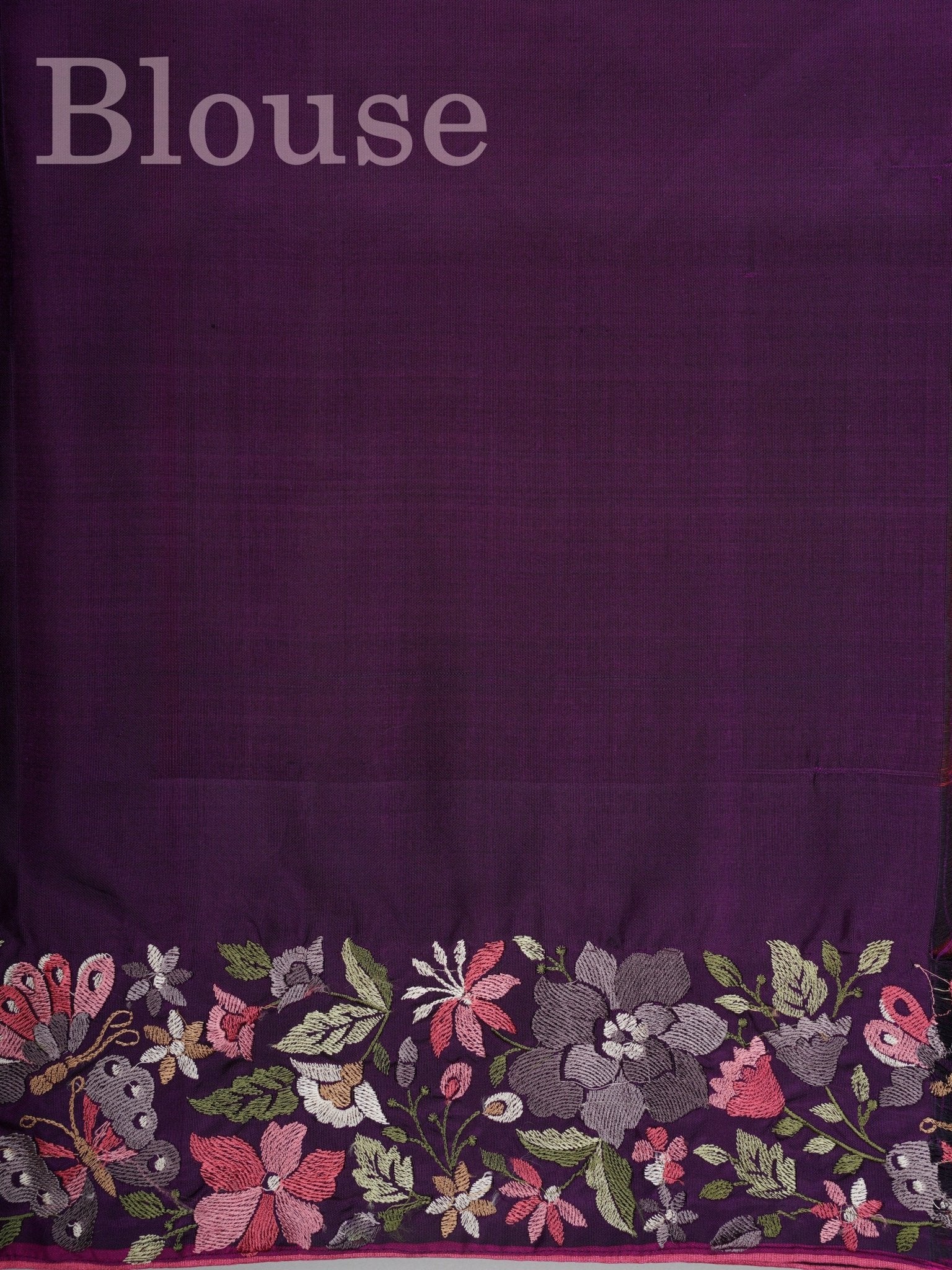 Gadwal Silk Red 100% Pure Silk - Manoranjitham Weaves - Handloom Store