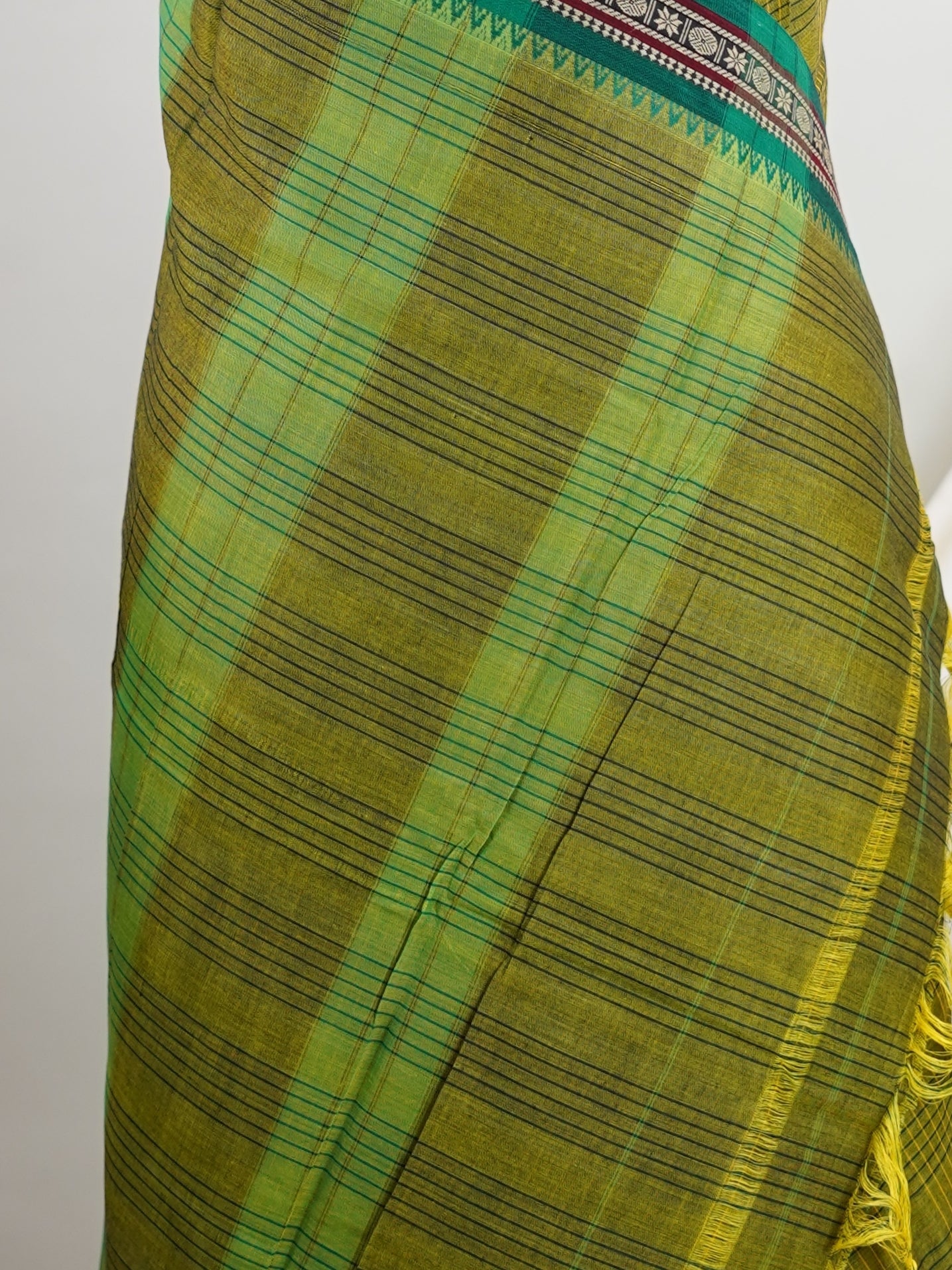 Narayanpet 100% Handspun Cotton - Manoranjitham Weaves - Handloom Store