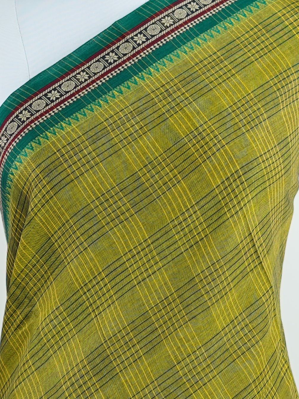 Narayanpet 100% Handspun Cotton - Manoranjitham Weaves - Handloom Store