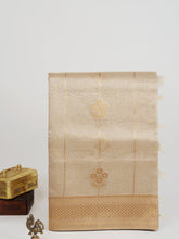 tissue Gold Kora Semi Tissue - Manoranjitham Weaves - Handloom Store