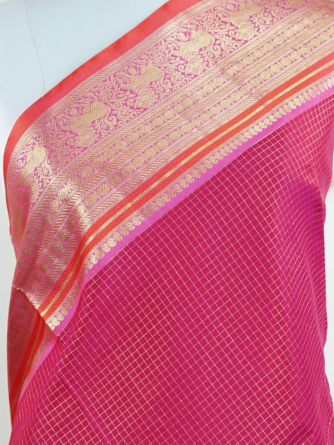 Venkatagiri Silk 100% Pure Silk - Manoranjitham Weaves - Handloom Store