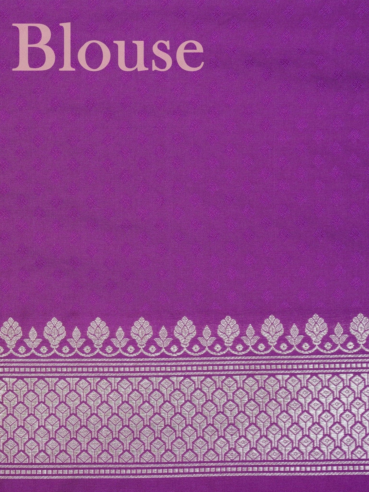 Katan Purple Katan Semi Silk - Manoranjitham Weaves - Handloom Store