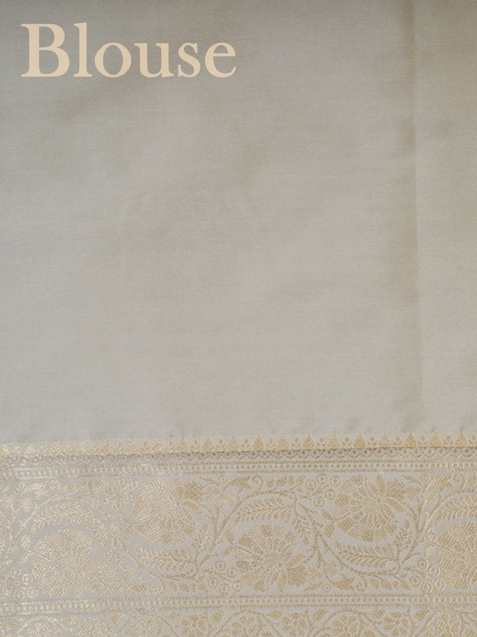 Katan Grey Katan Semi Silk - Manoranjitham Weaves - Handloom Store