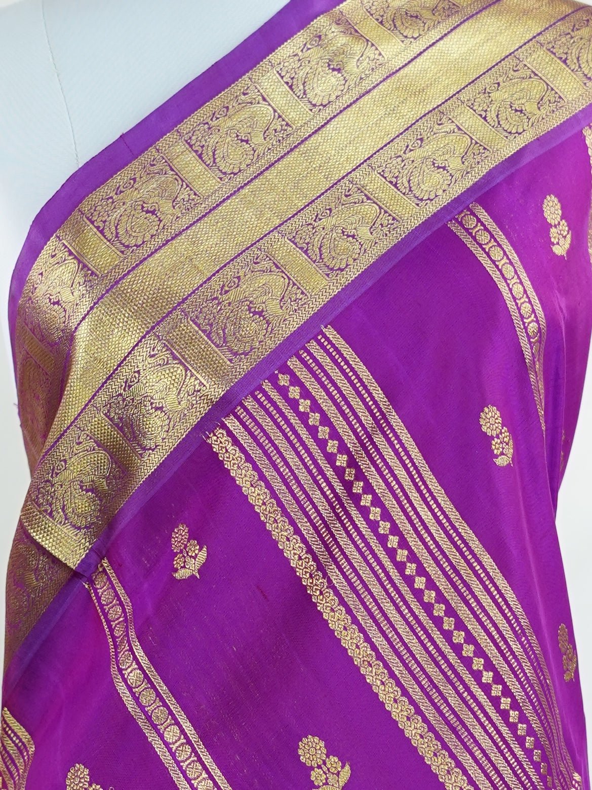 Venkatagiri Silk 100% Pure Silk - Manoranjitham Weaves - Handloom Store