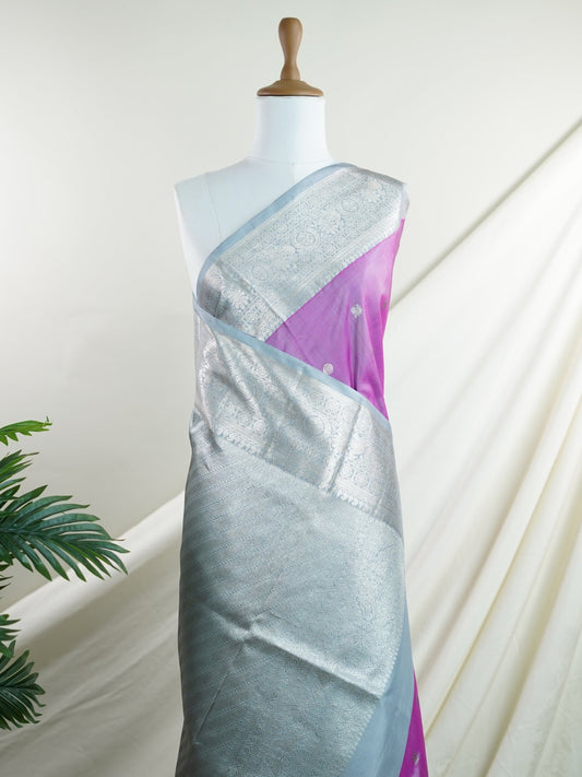 Venkatagiri Silk 100% Pure Silk - Manoranjitham Weaves - Handloom Store