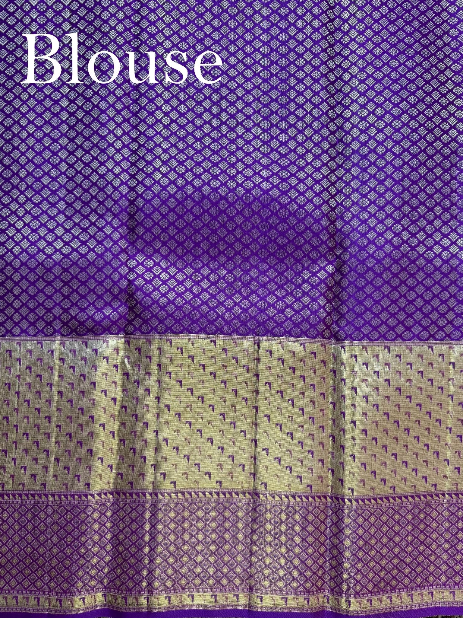 Kanchipuram Silk Yellow 100% Pure Silk - Manoranjitham Weaves - Handloom Store