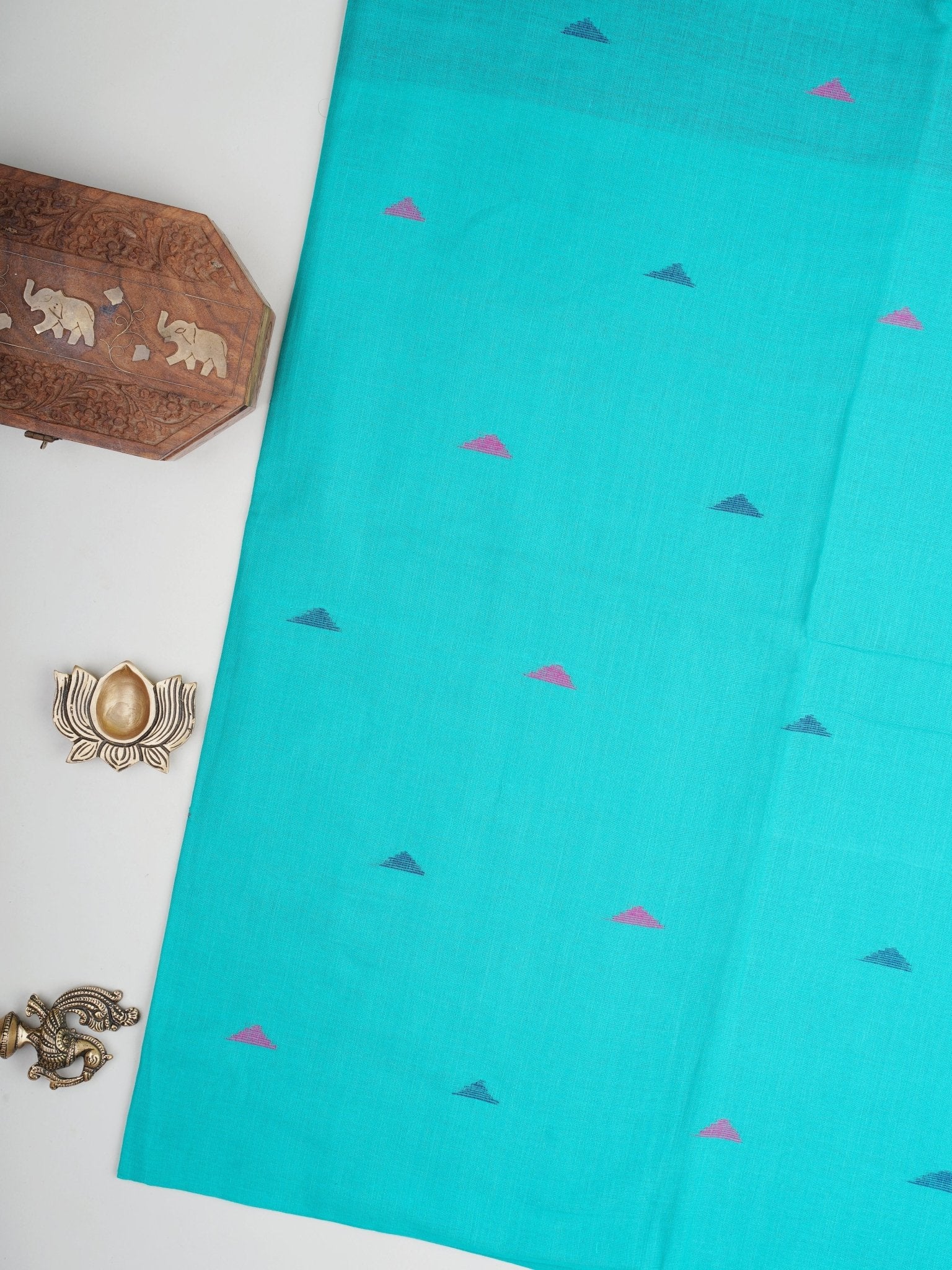 Cotton Purple 100% Pure Cotton - Manoranjitham Weaves - Handloom Store