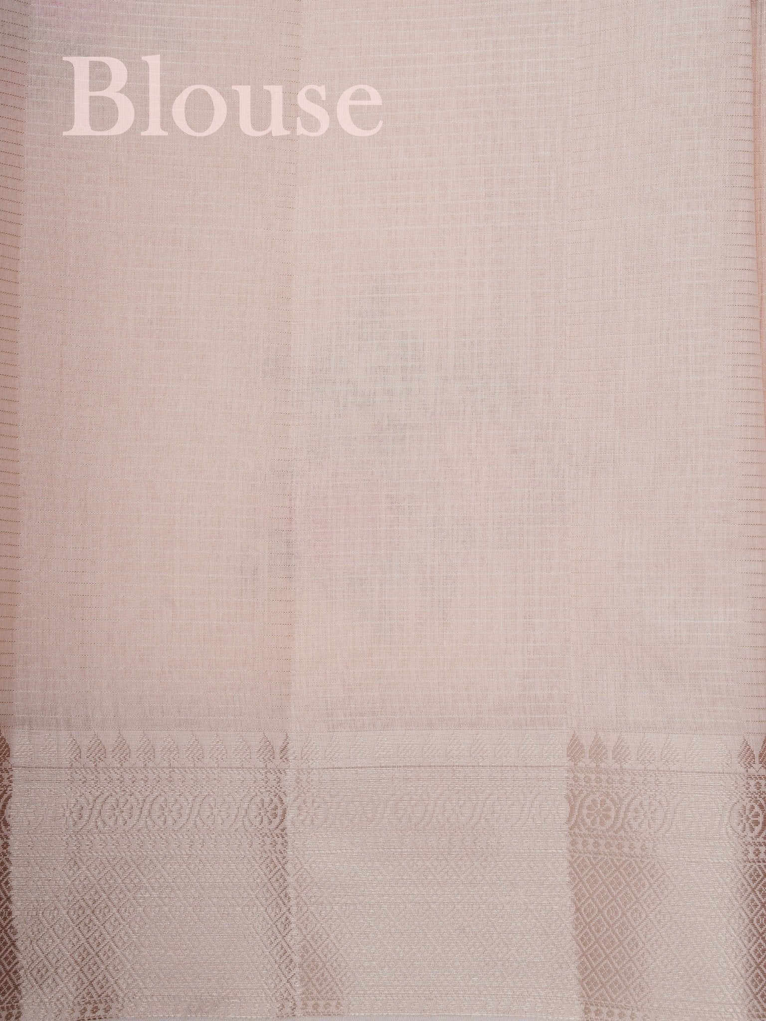 Kora Light Orange Kora - Manoranjitham Weaves - Handloom Store