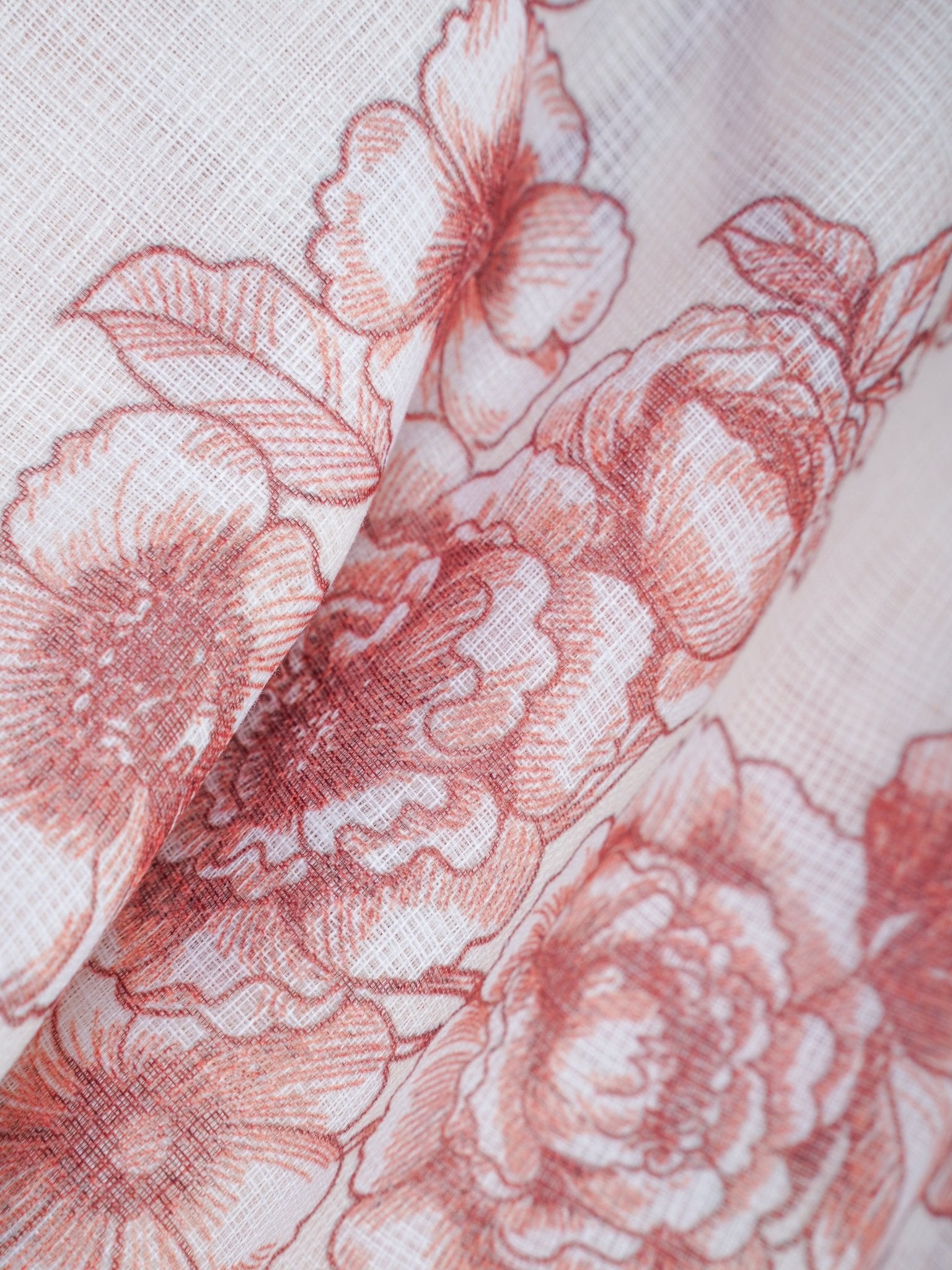 Linen White Silk Kota - Manoranjitham Weaves - Handloom Store