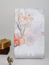 Linen White Silk Kota - Manoranjitham Weaves - Handloom Store