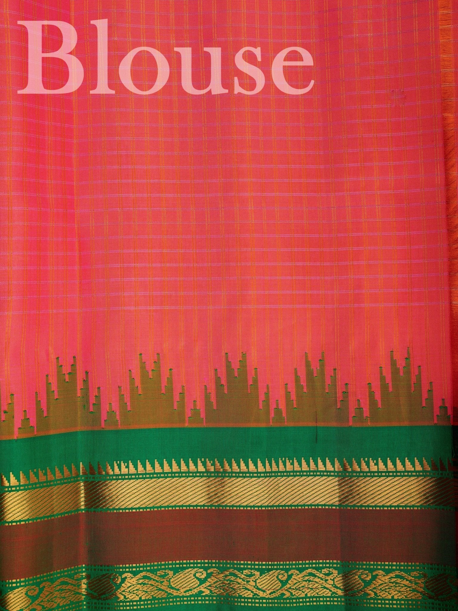 Gadwal Silk 100% Pure Silk - Manoranjitham Weaves - Handloom Store