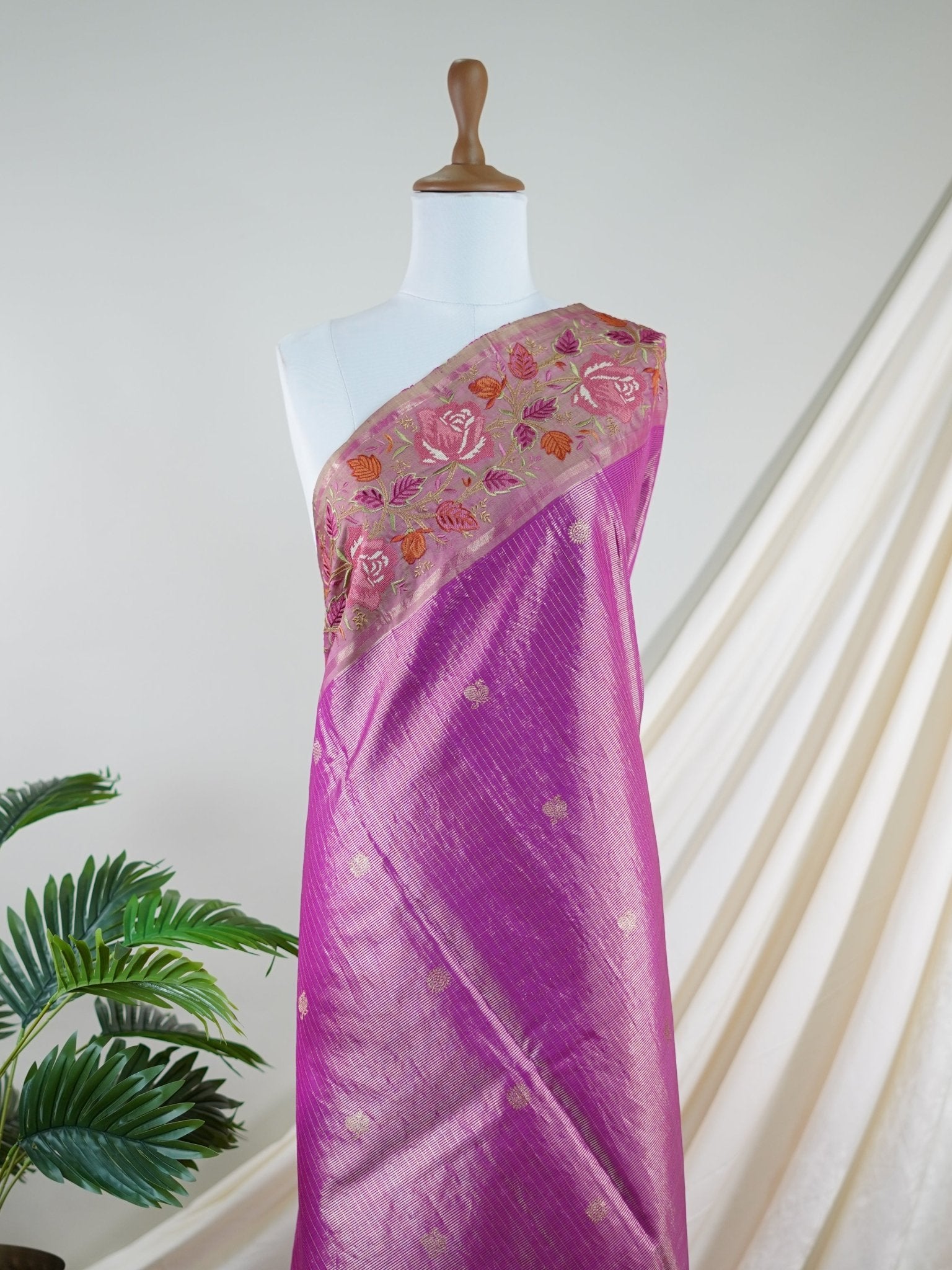 Kanchipuram Silk 100% Pure Silk - Manoranjitham Weaves - Handloom Store