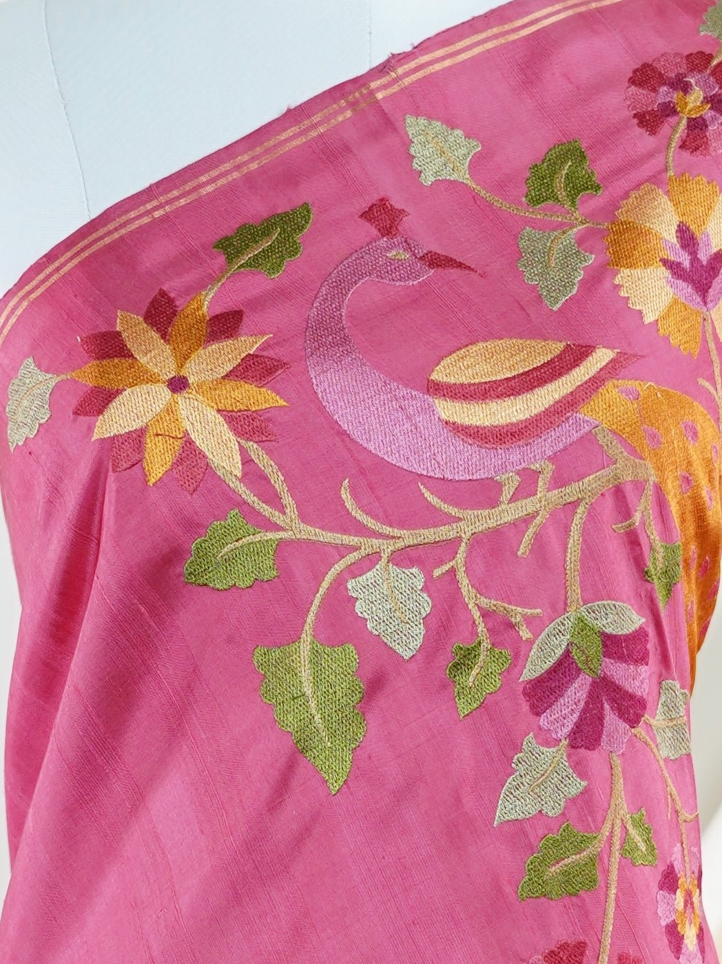Tussar 100% Pure Silk - Manoranjitham Weaves - Handloom Store