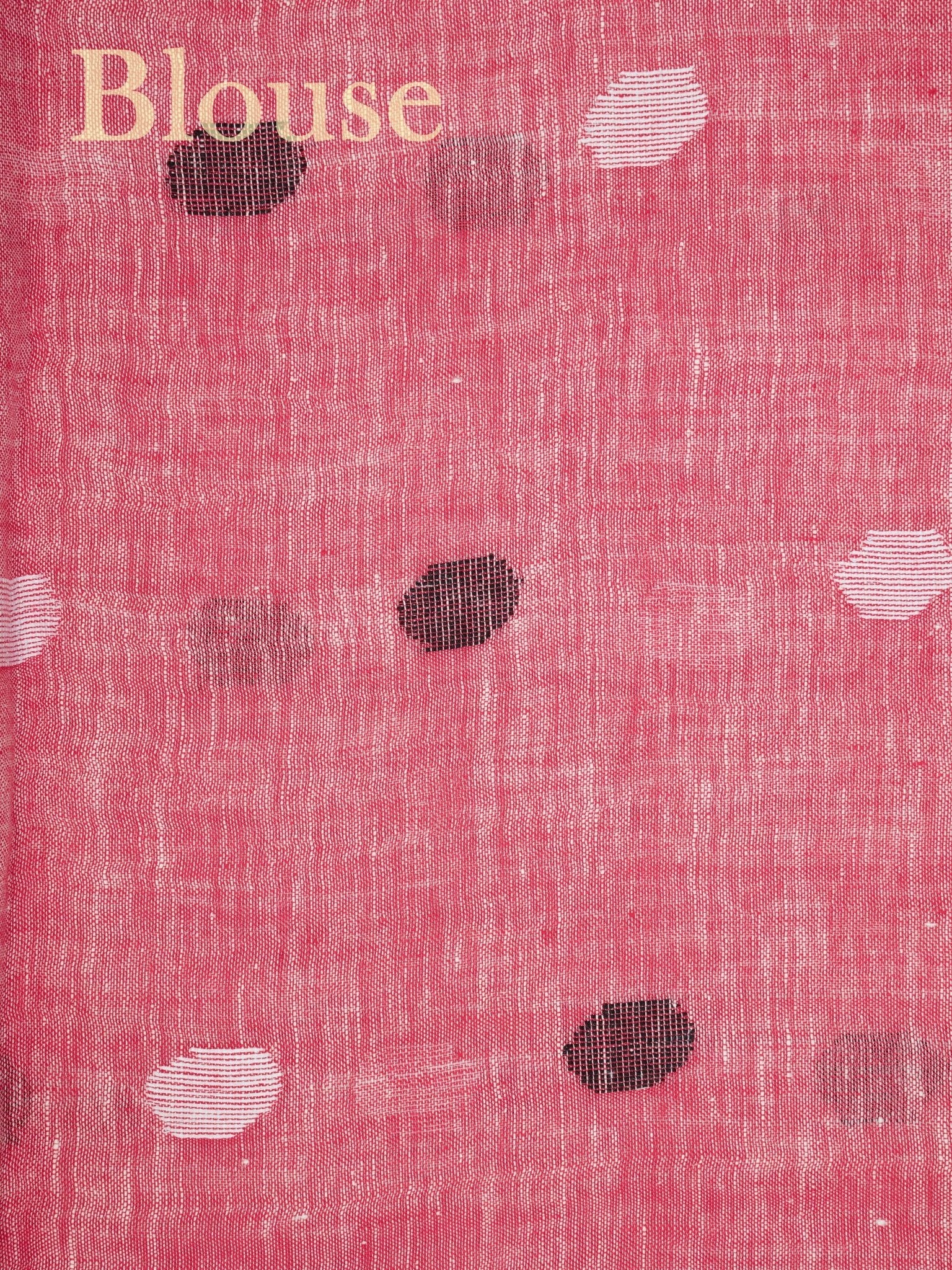 Linen Cream 100% Pure Linen - Manoranjitham Weaves - Handloom Store