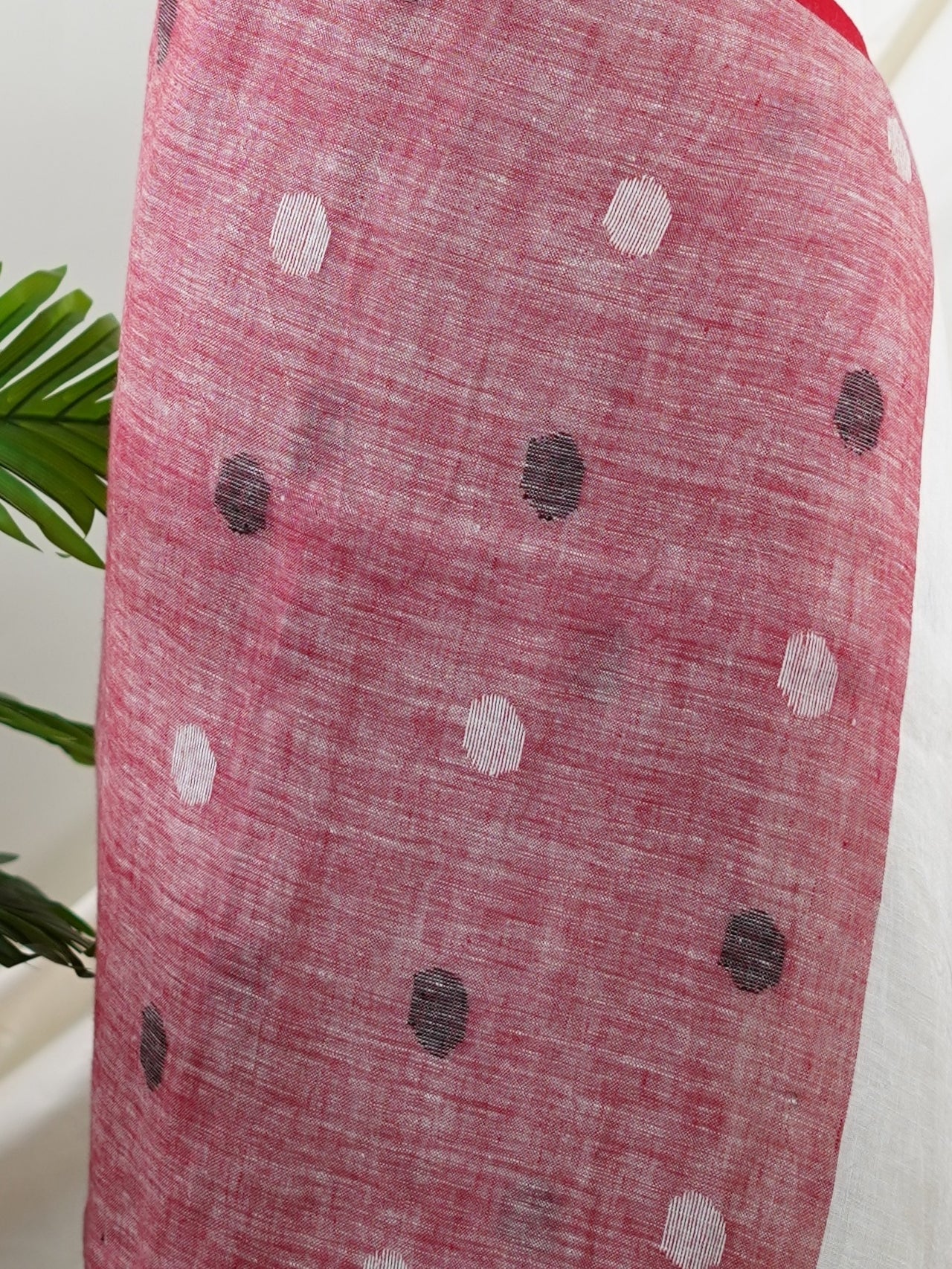 Linen Cream 100% Pure Linen - Manoranjitham Weaves - Handloom Store