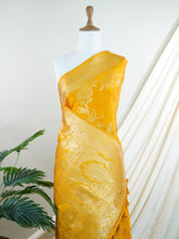 Mushru Mustard Semi Mushru - Manoranjitham Weaves - Handloom Store