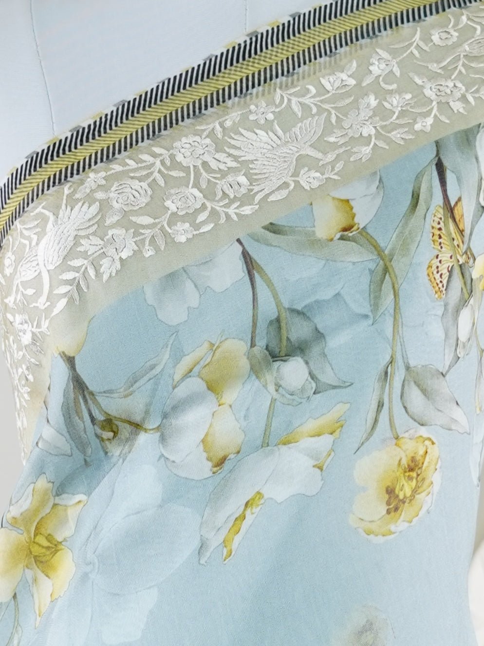 Tussar Organza - Manoranjitham Weaves - Handloom Store