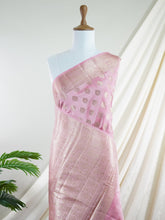 Chiniya Silk Pink 100% Pure Katan Soft Silk - Manoranjitham Weaves - Handloom Store