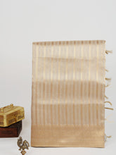 tissue Gold Kora Semi Tissue - Manoranjitham Weaves - Handloom Store