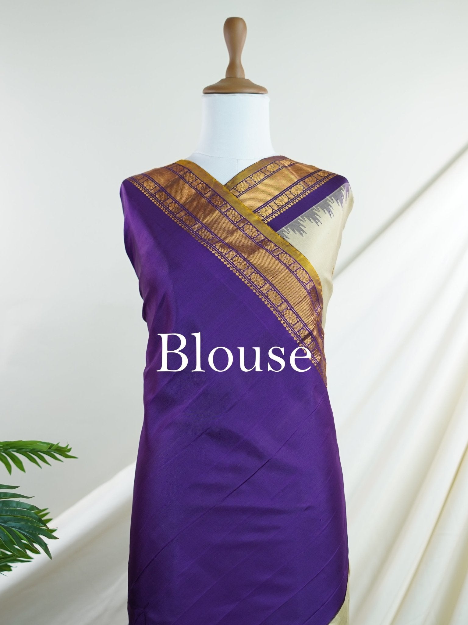 Gadwal Silk 100% Pure Silk - Manoranjitham Weaves - Handloom Store