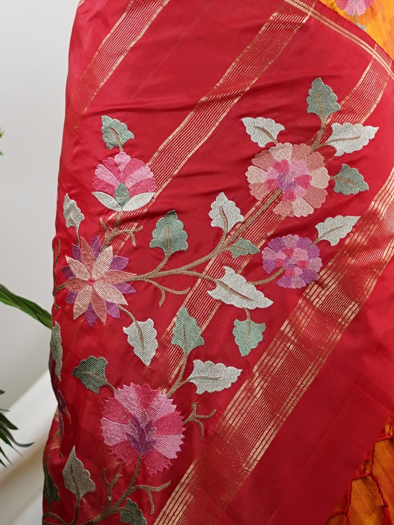 Tussar 100% Pure Silk - Manoranjitham Weaves - Handloom Store