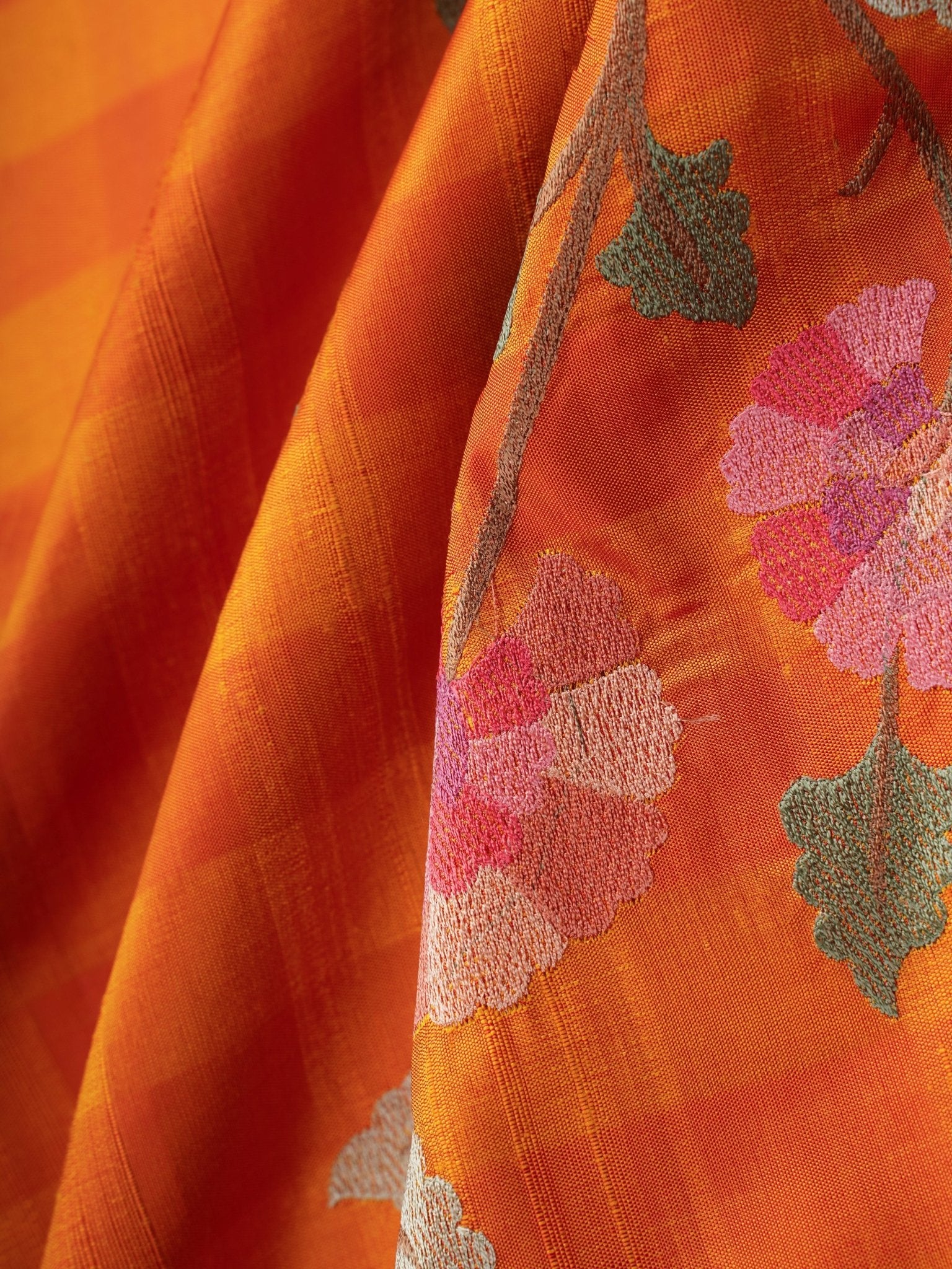 Tussar 100% Pure Silk - Manoranjitham Weaves - Handloom Store