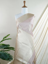 tissue Peach Semi Tissue - Manoranjitham Weaves - Handloom Store