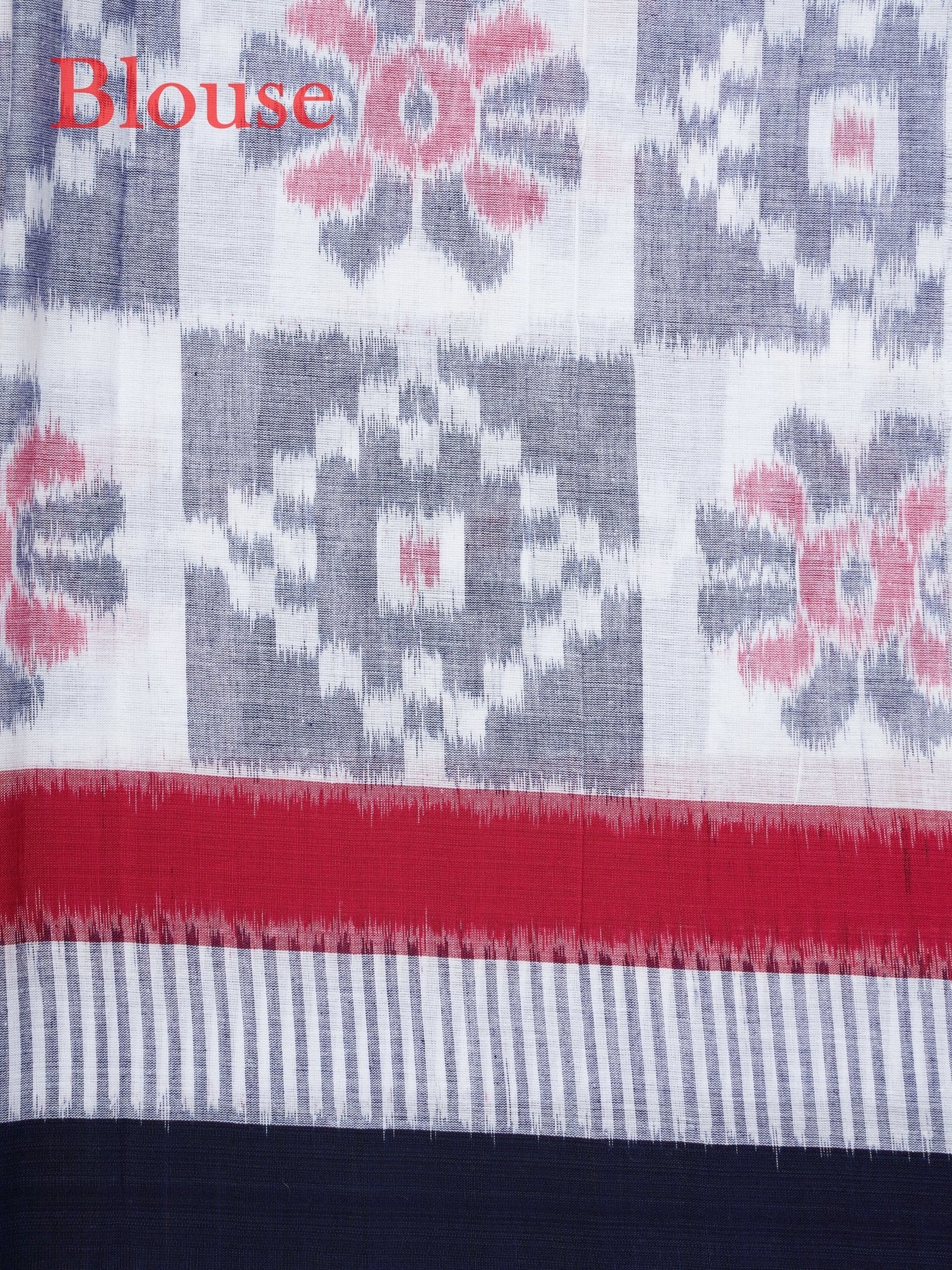 Handspun Cotton White 100% Pure Cotton - Manoranjitham Weaves - Handloom Store