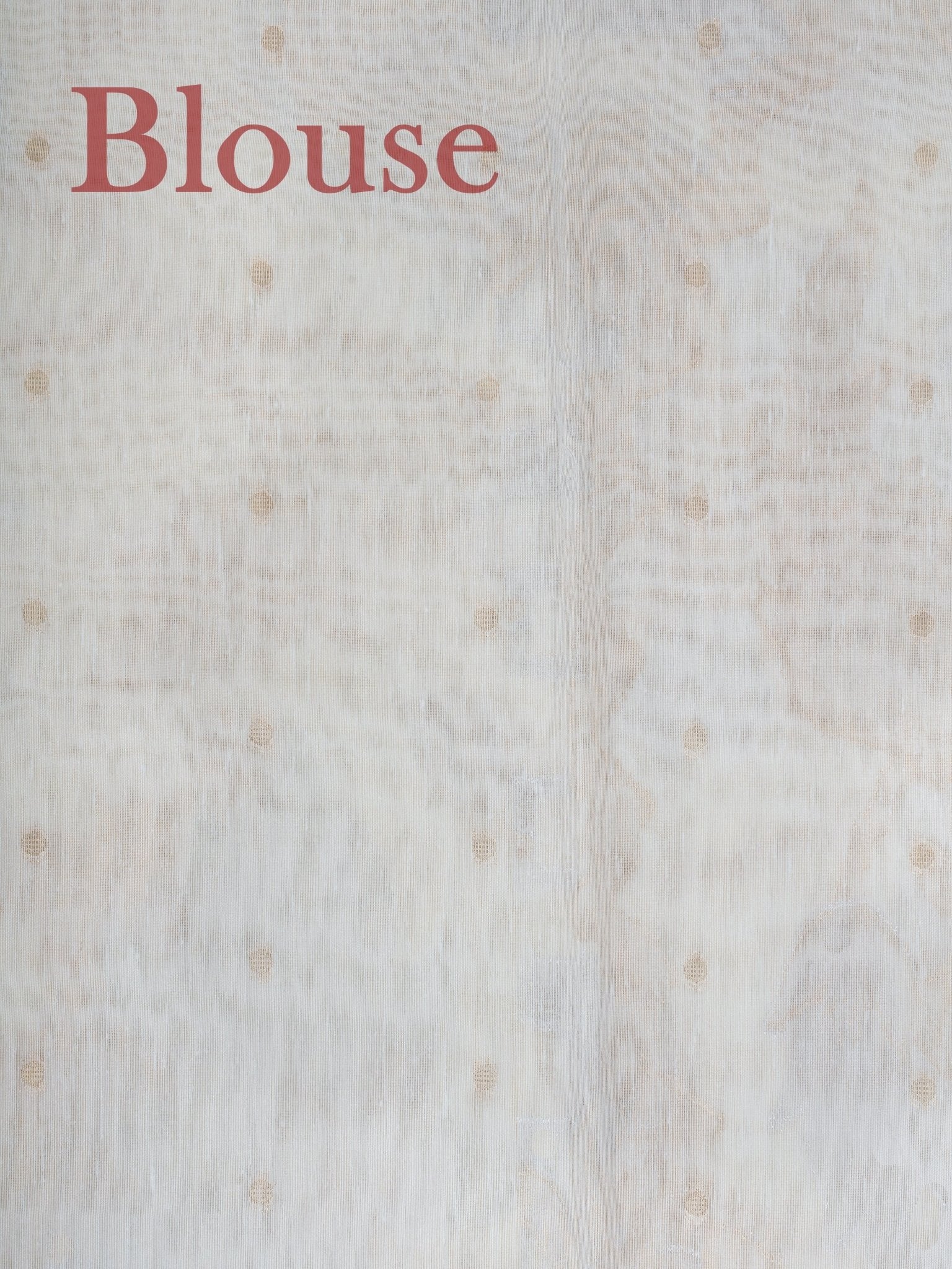 Cotton Cream Linen Cotton - Manoranjitham Weaves - Handloom Store