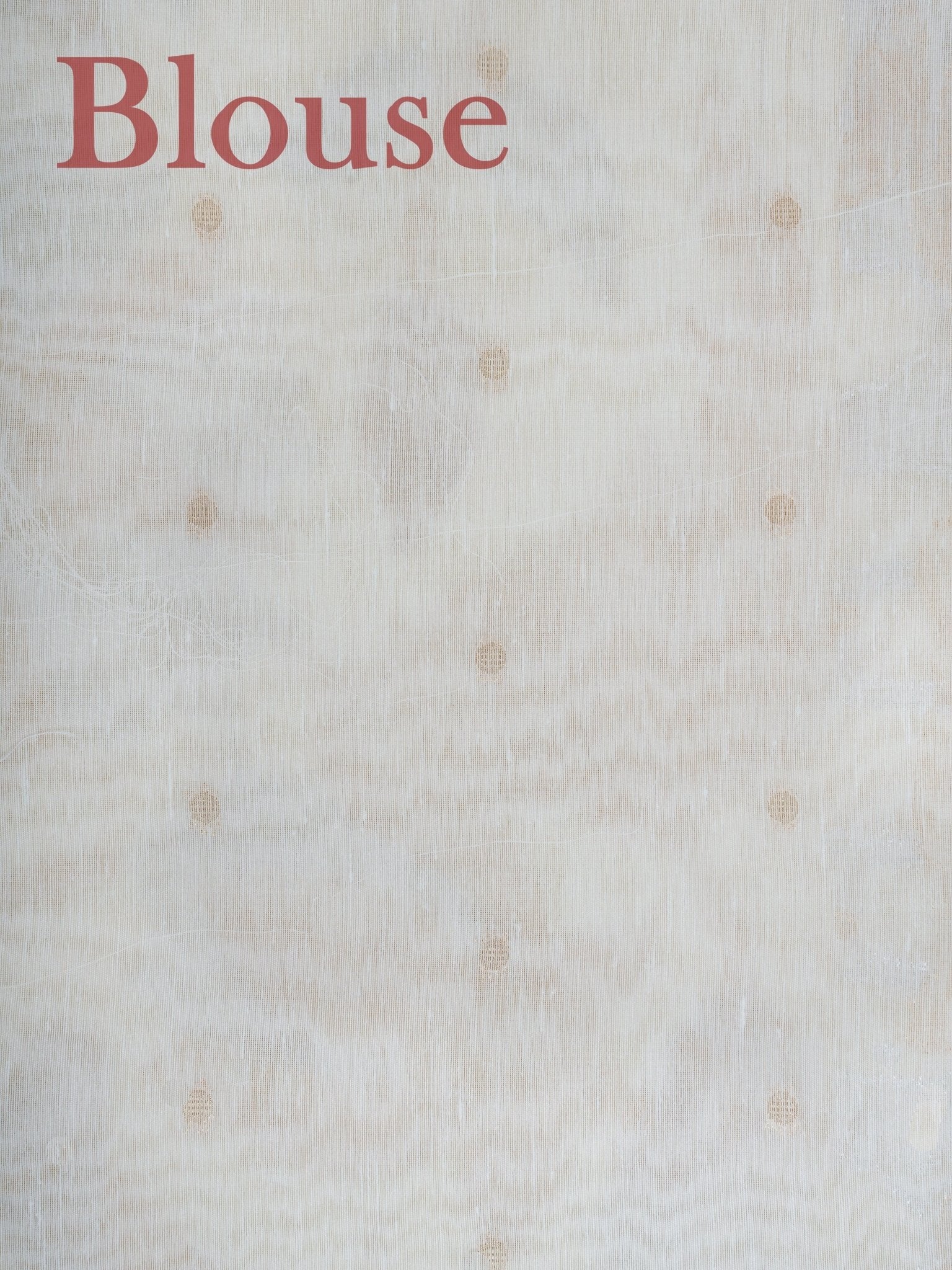 Cotton Cream Linen Cotton - Manoranjitham Weaves - Handloom Store