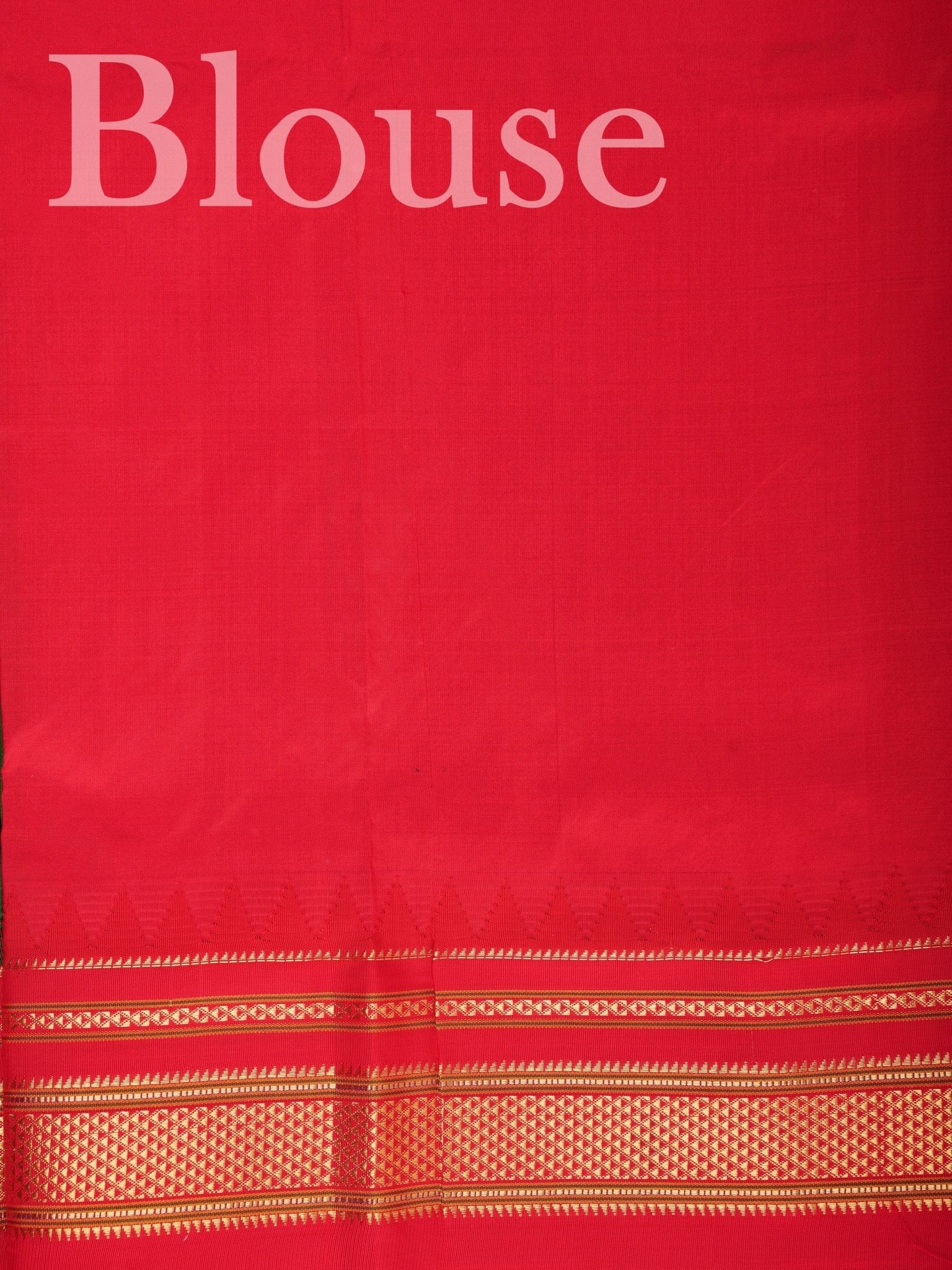 Narayanpet Green 100% Pure Silk - Manoranjitham Weaves - Handloom Store