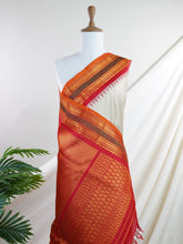 Gadwal Silk 100% Pure Silk - Manoranjitham Weaves - Handloom Store
