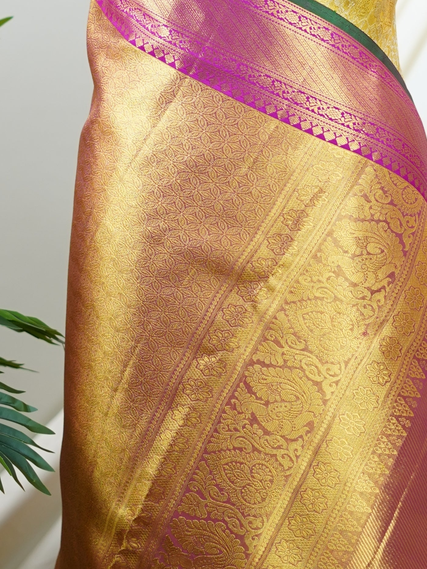Kanchipuram Silk 100% Pure Silk - Manoranjitham Weaves - Handloom Store