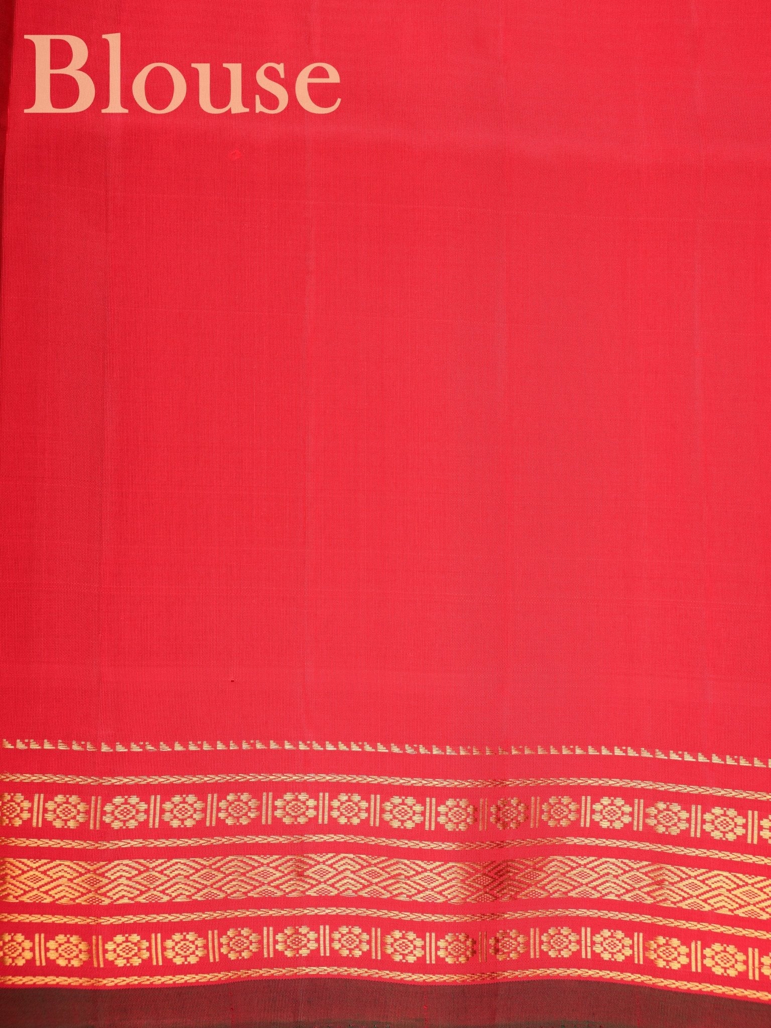 Gadwal Silk Green 100% Pure Silk - Manoranjitham Weaves - Handloom Store