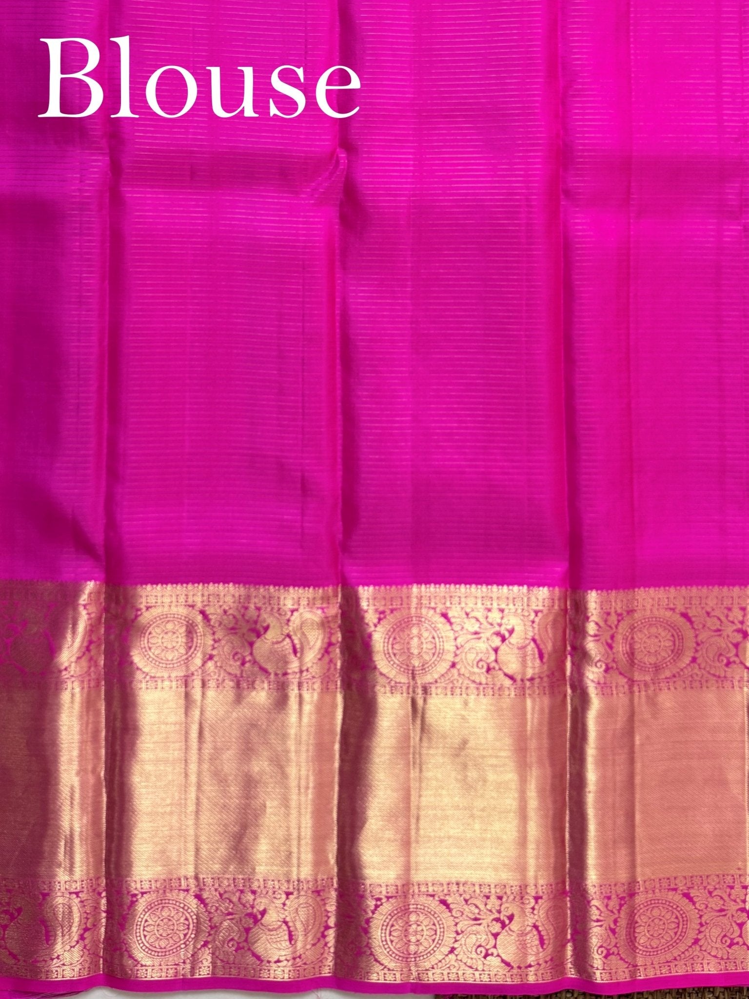 Kanchipuram Silk Silver 100% Pure Silk - Manoranjitham Weaves - Handloom Store