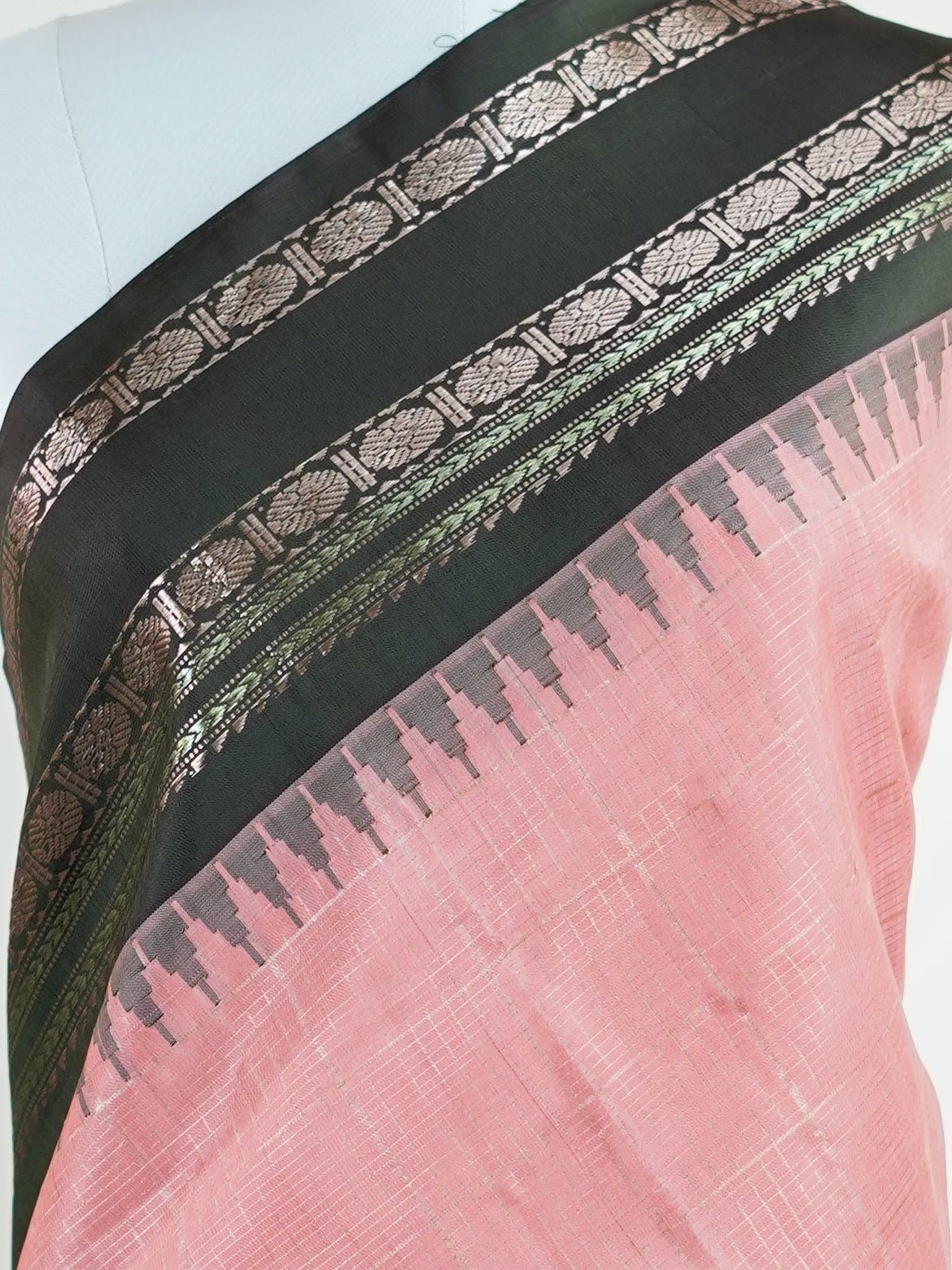 Gadwal Silk 100% Pure Silk - Manoranjitham Weaves - Handloom Store