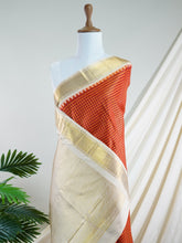 Kanchipuram Silk Red 100% Pure Silk - Manoranjitham Weaves - Handloom Store
