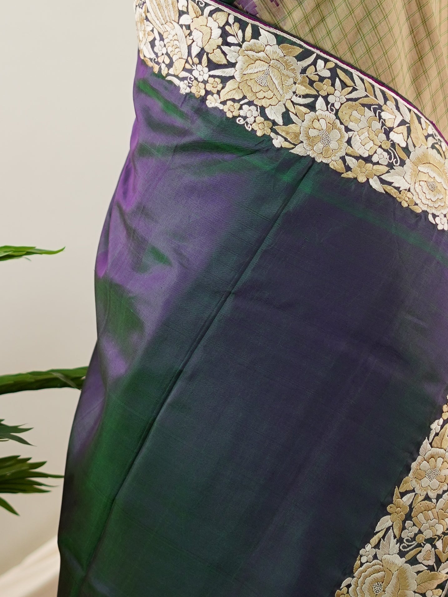 Tussar 100% Pure Silk - Manoranjitham Weaves - Handloom Store