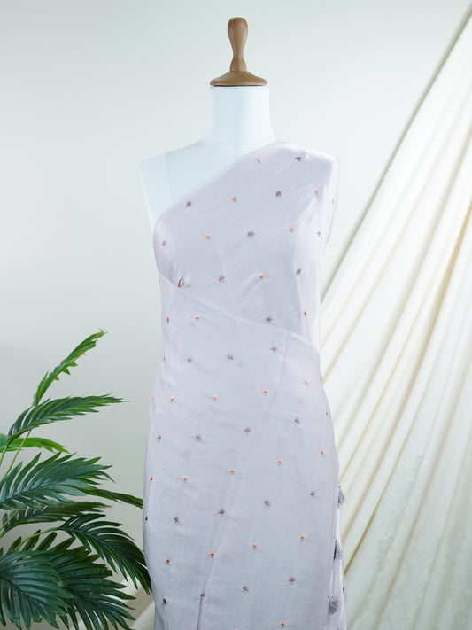 Katan Lavender 100% Pure Tissue - Manoranjitham Weaves - Handloom Store