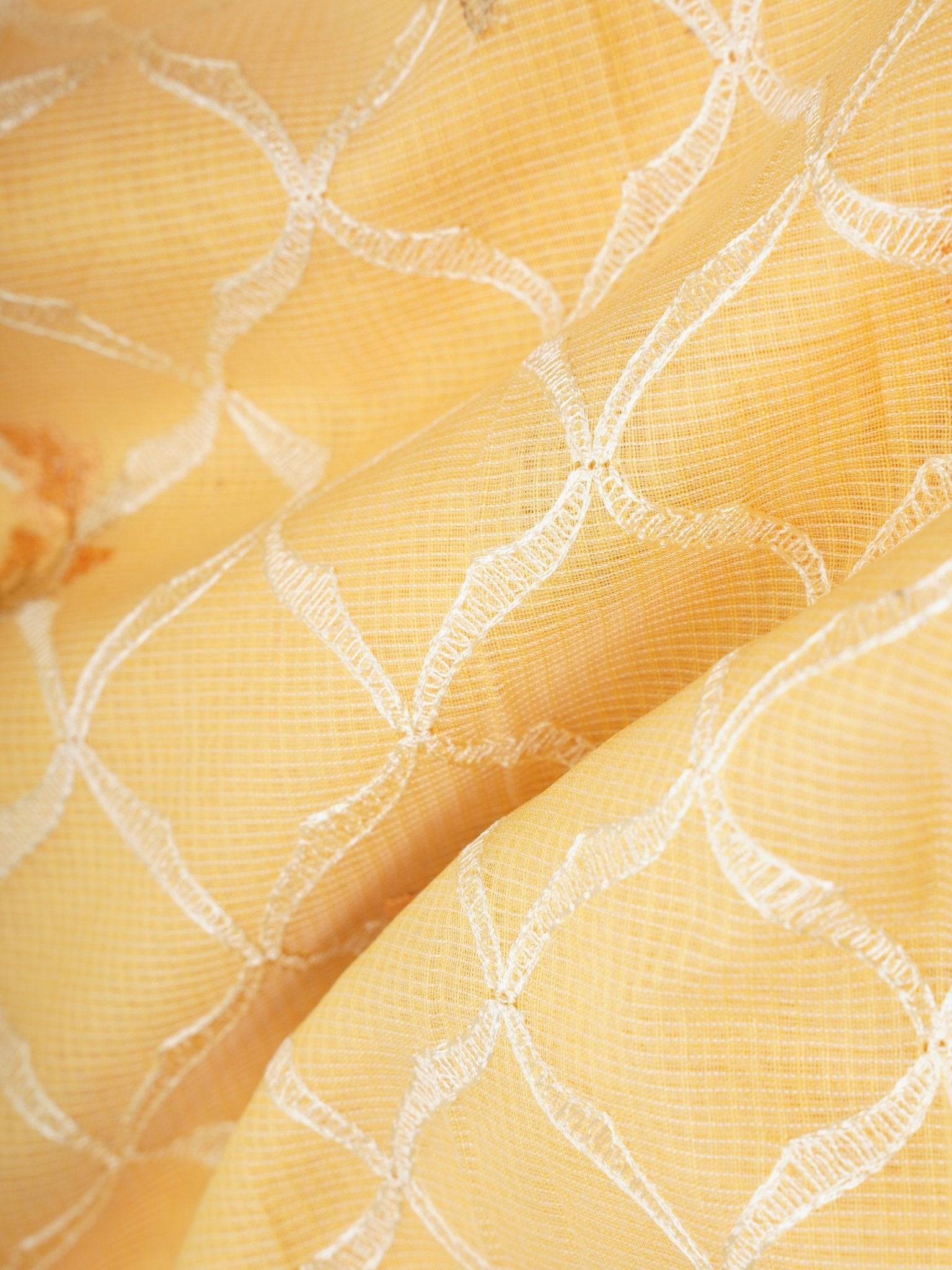 Kota Yellow Kota - Manoranjitham Weaves - Handloom Store