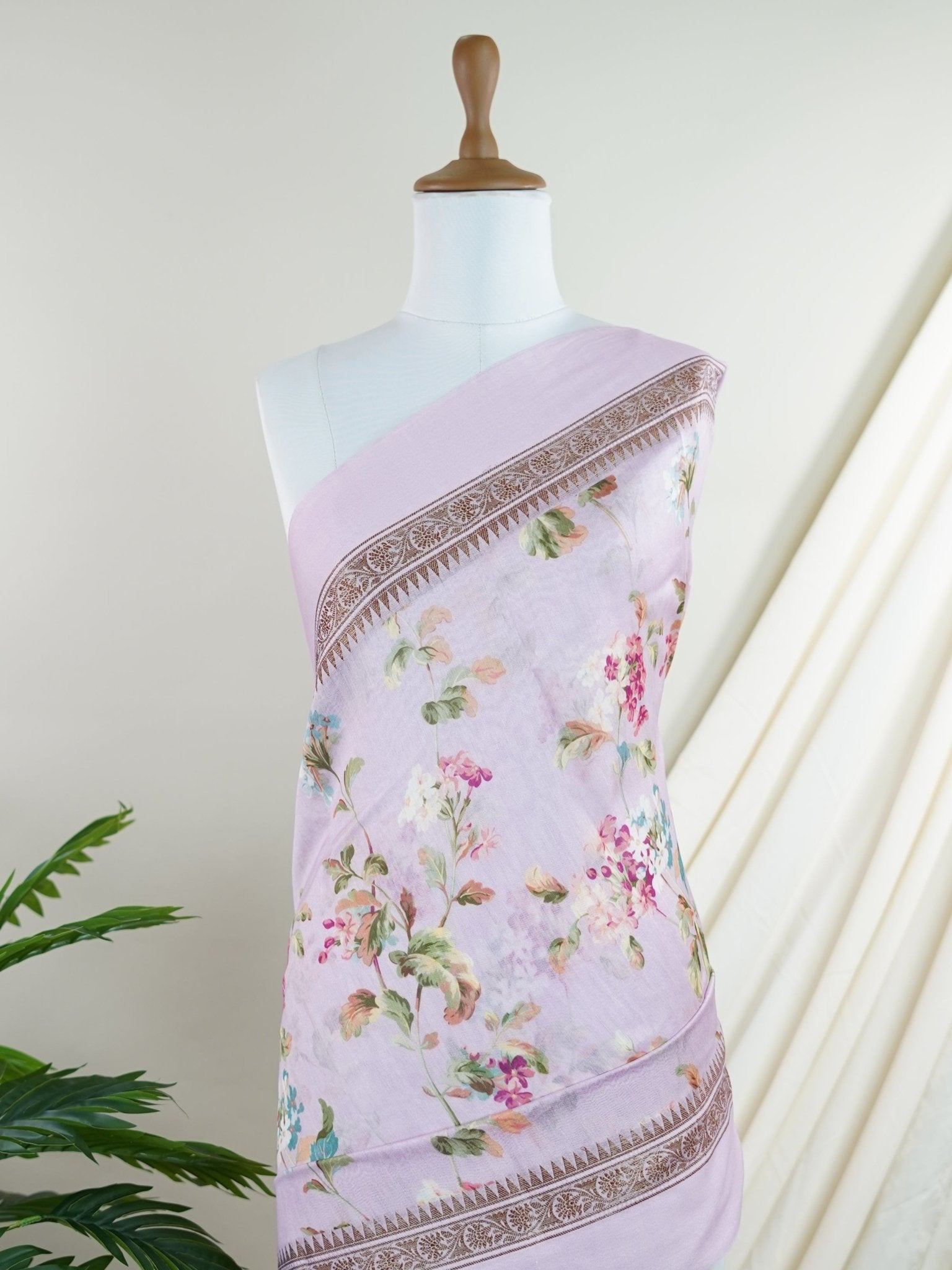 Cotton Purple Silk Cotton - Manoranjitham Weaves - Handloom Store